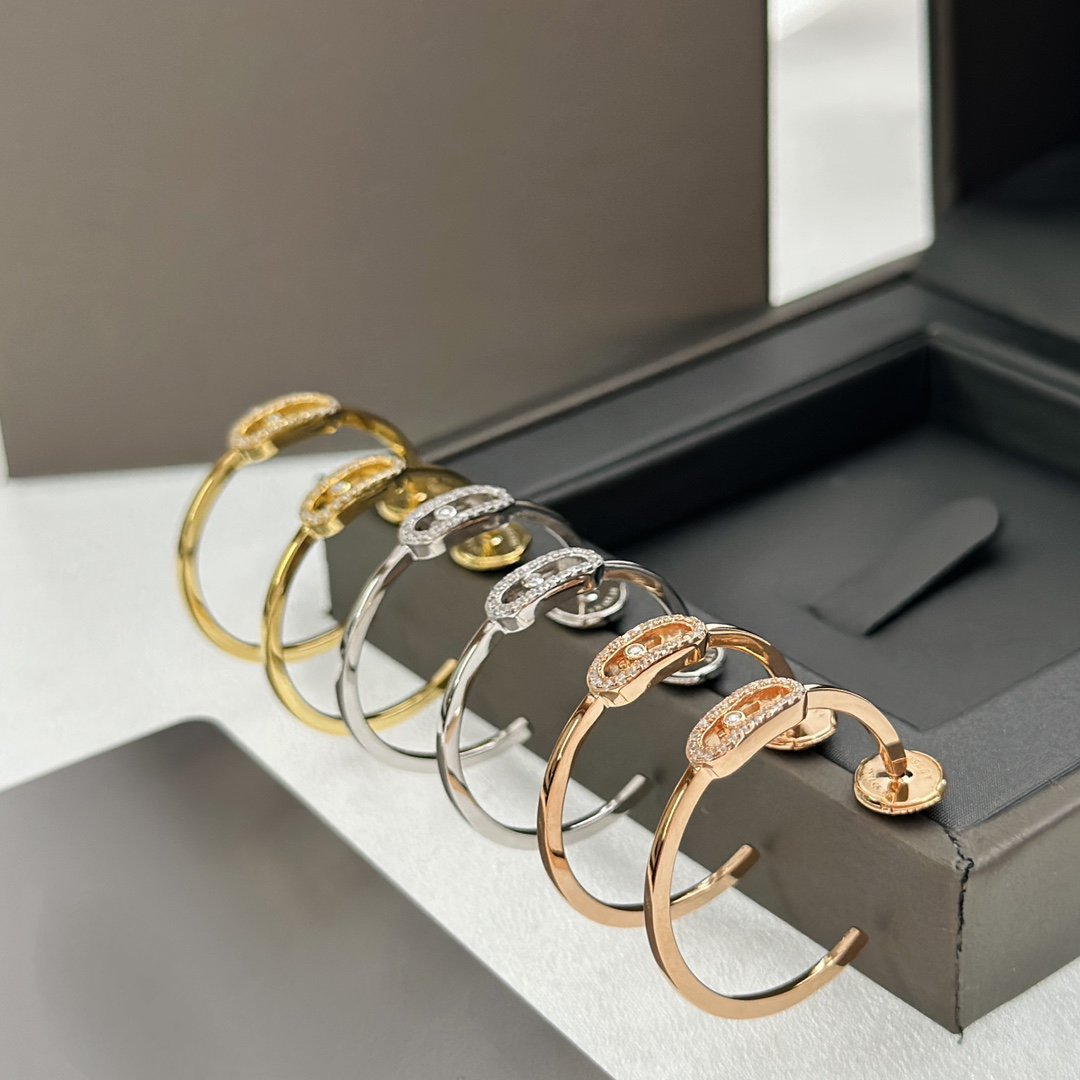 [Triumph Jewelry]CREOLES MOVE UNO PM DIAMOND EARRINGS