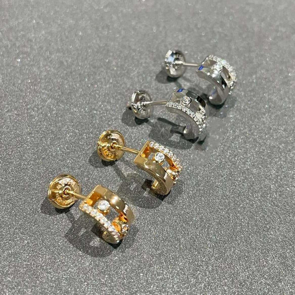 [Triumph Jewelry]MOVE ROMANE EARRINGS DIAMOND