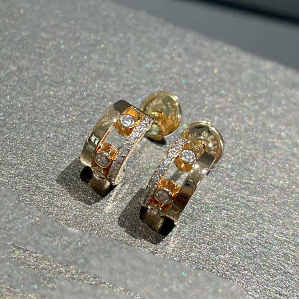 [Triumph Jewelry]MOVE ROMANE EARRINGS DIAMOND