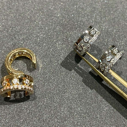 [Triumph Jewelry]MOVE ROMANE EARRINGS DIAMOND