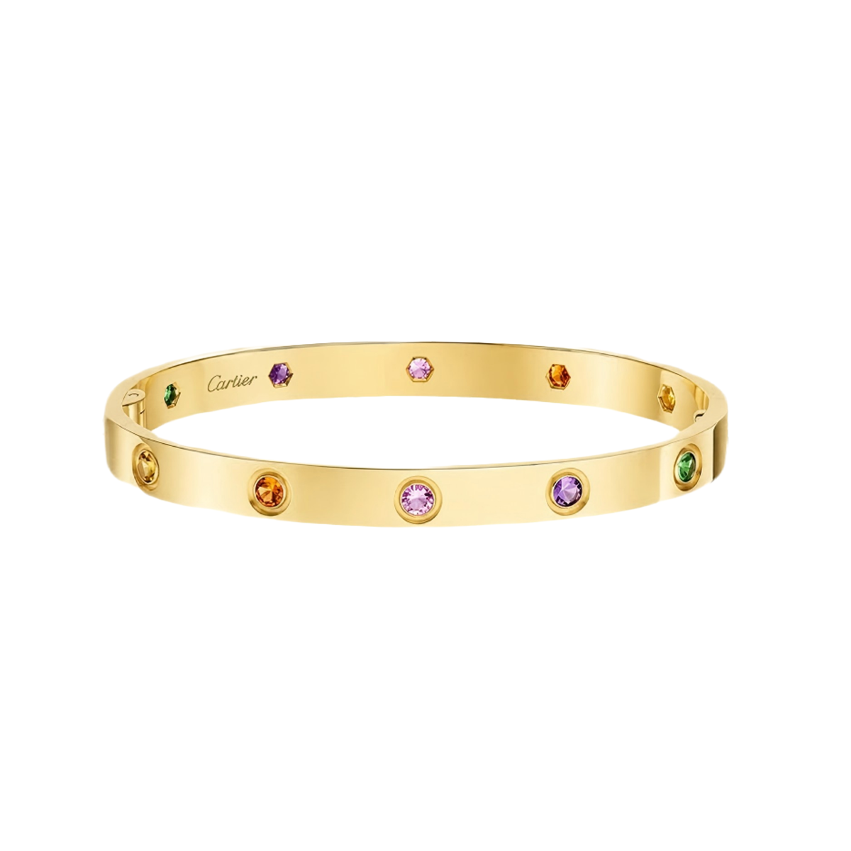 [Triumph Jewelry]2026 RAINBOW LOVE BRACELET 6.1MM  10 DIAMONDS