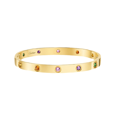 [Triumph Jewelry]2026 RAINBOW LOVE BRACELET 6.1MM  10 DIAMONDS