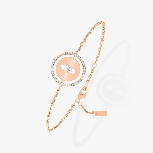 [Triumph Jewelry]LUCKY MOVE PAVED DIAMOND BRACELET