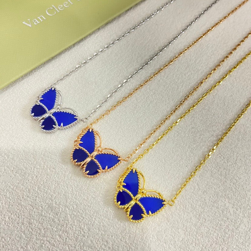 [Triumph Jewelry] 2026 NEW LUCKY BUTTERFLY 1 MOTIFS NECKLACE