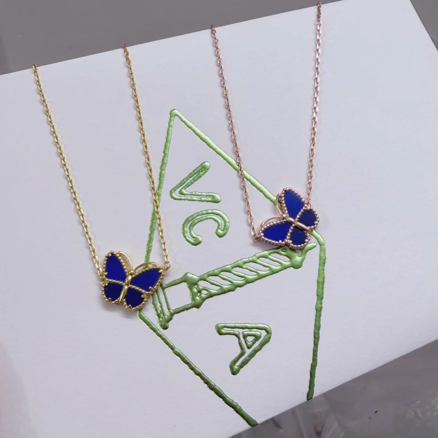 [Triumph Jewelry] 2026 NEW LUCKY BUTTERFLY 1 MOTIFS NECKLACE