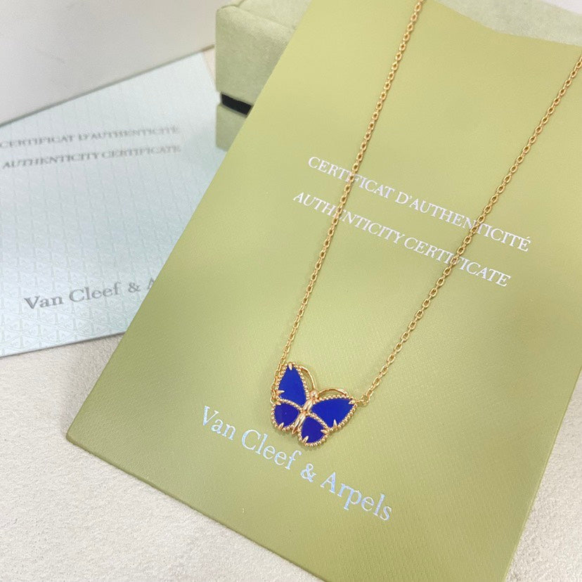 [Triumph Jewelry] 2026 NEW LUCKY BUTTERFLY 1 MOTIFS NECKLACE