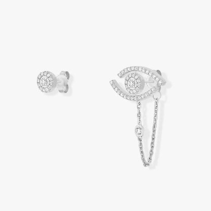 [Triumph Jewelry]Lucky Eye Diamond Earrings