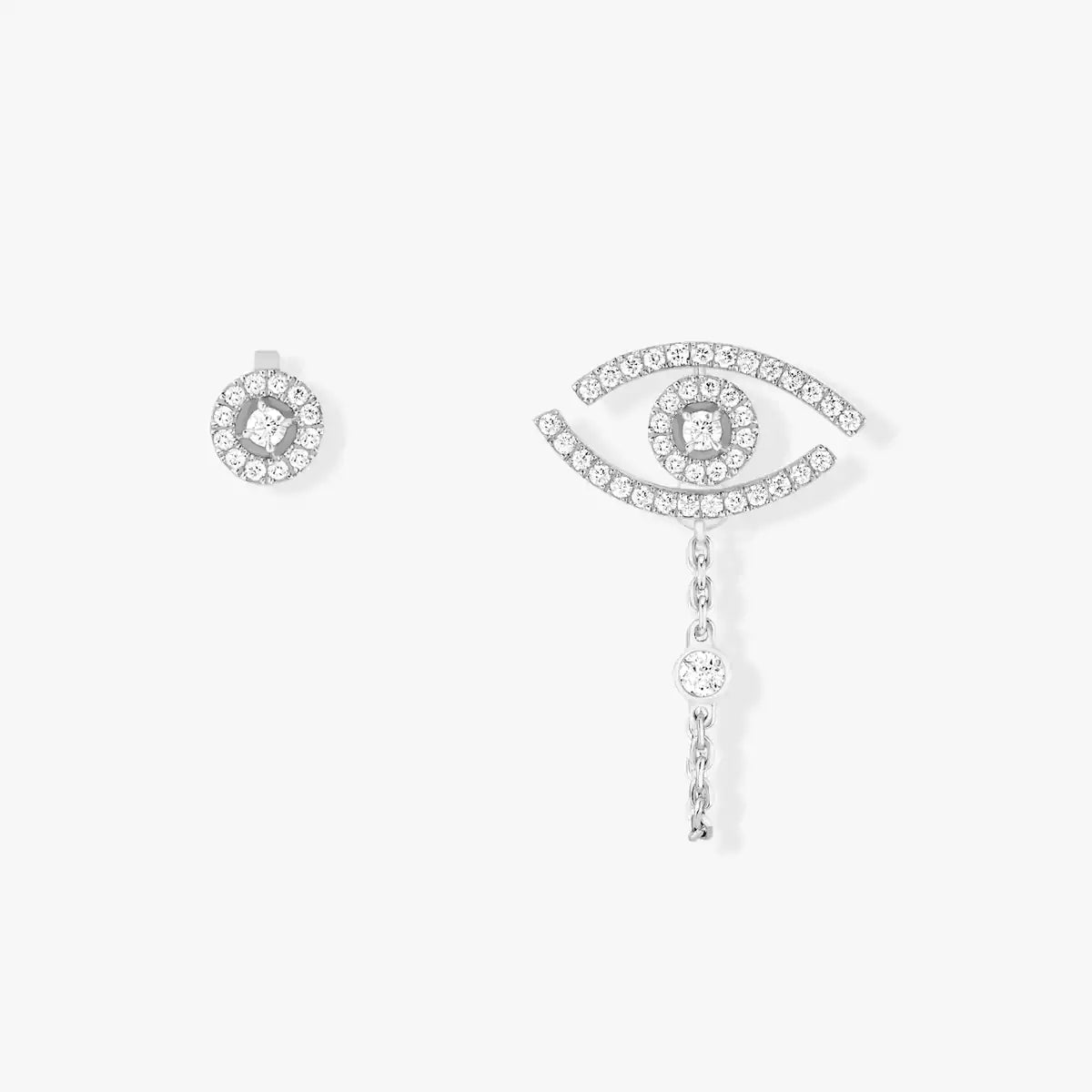 [Triumph Jewelry]Lucky Eye Diamond Earrings