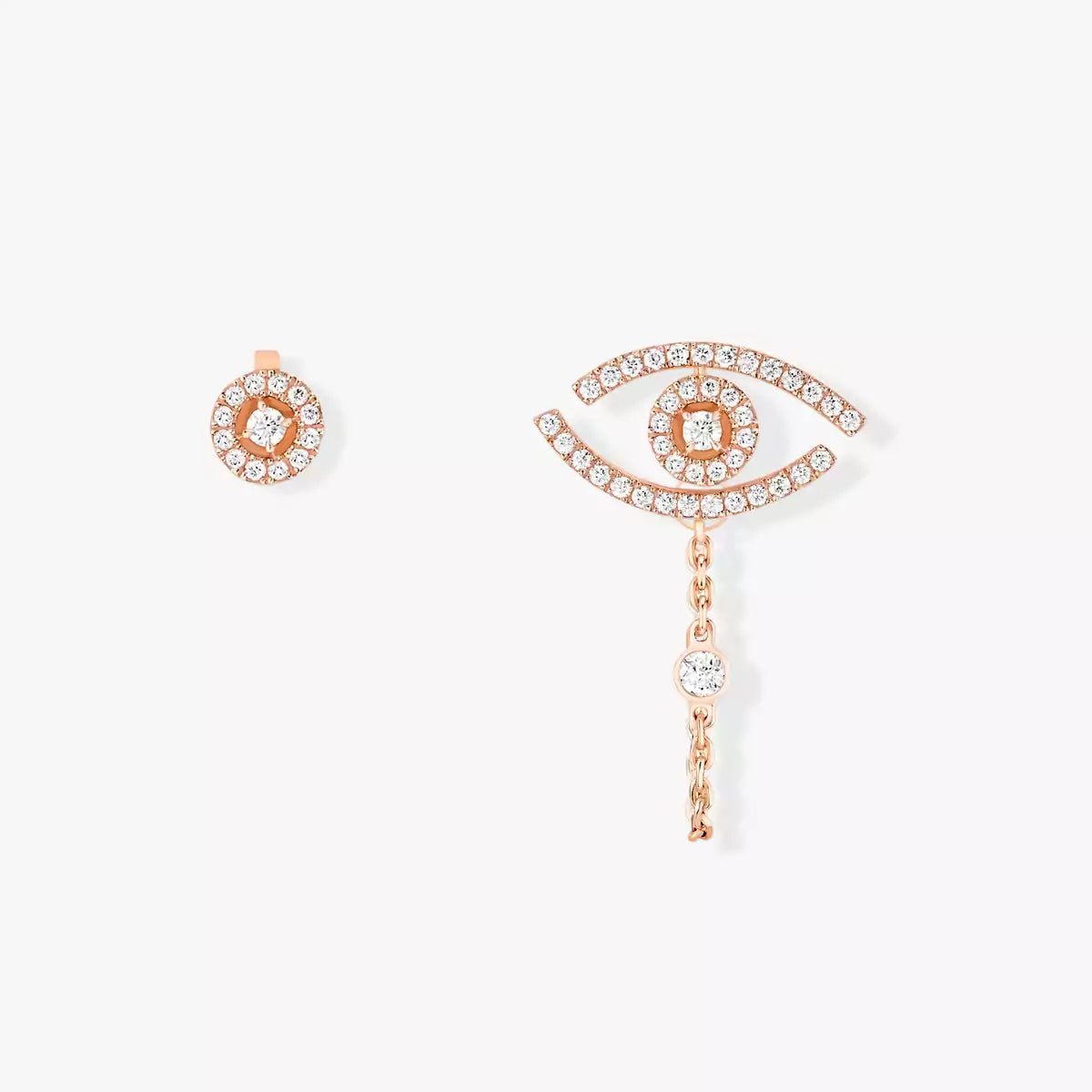 [Triumph Jewelry]Lucky Eye Diamond Earrings