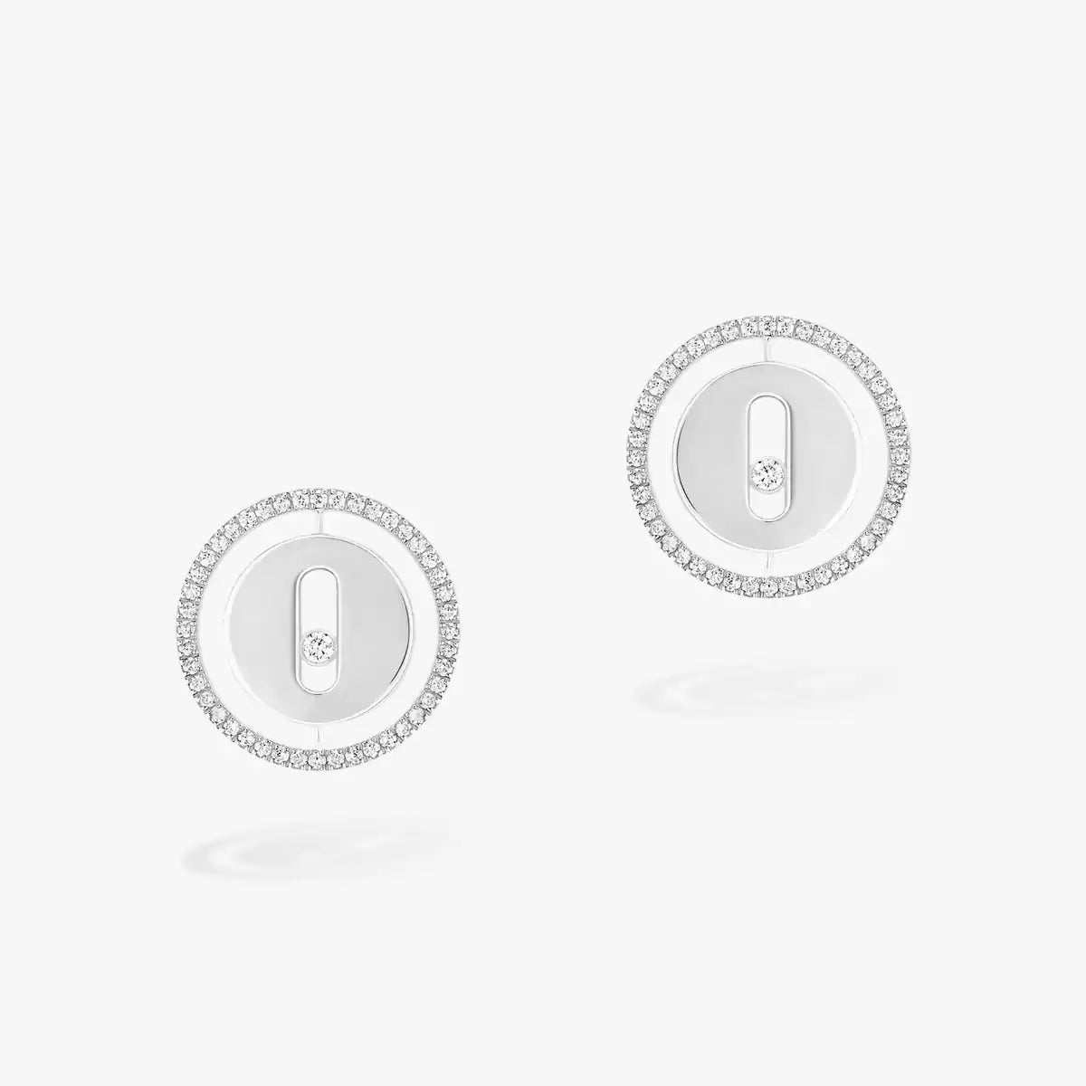 [Triumph Jewelry]Lucky Move Diamond Earrings