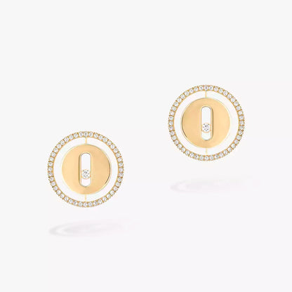 [Triumph Jewelry]Lucky Move Diamond Earrings