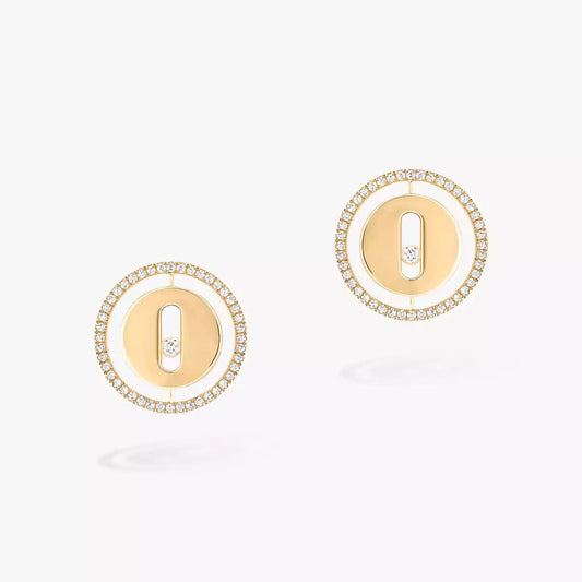 [Triumph Jewelry]Lucky Move Diamond Earrings