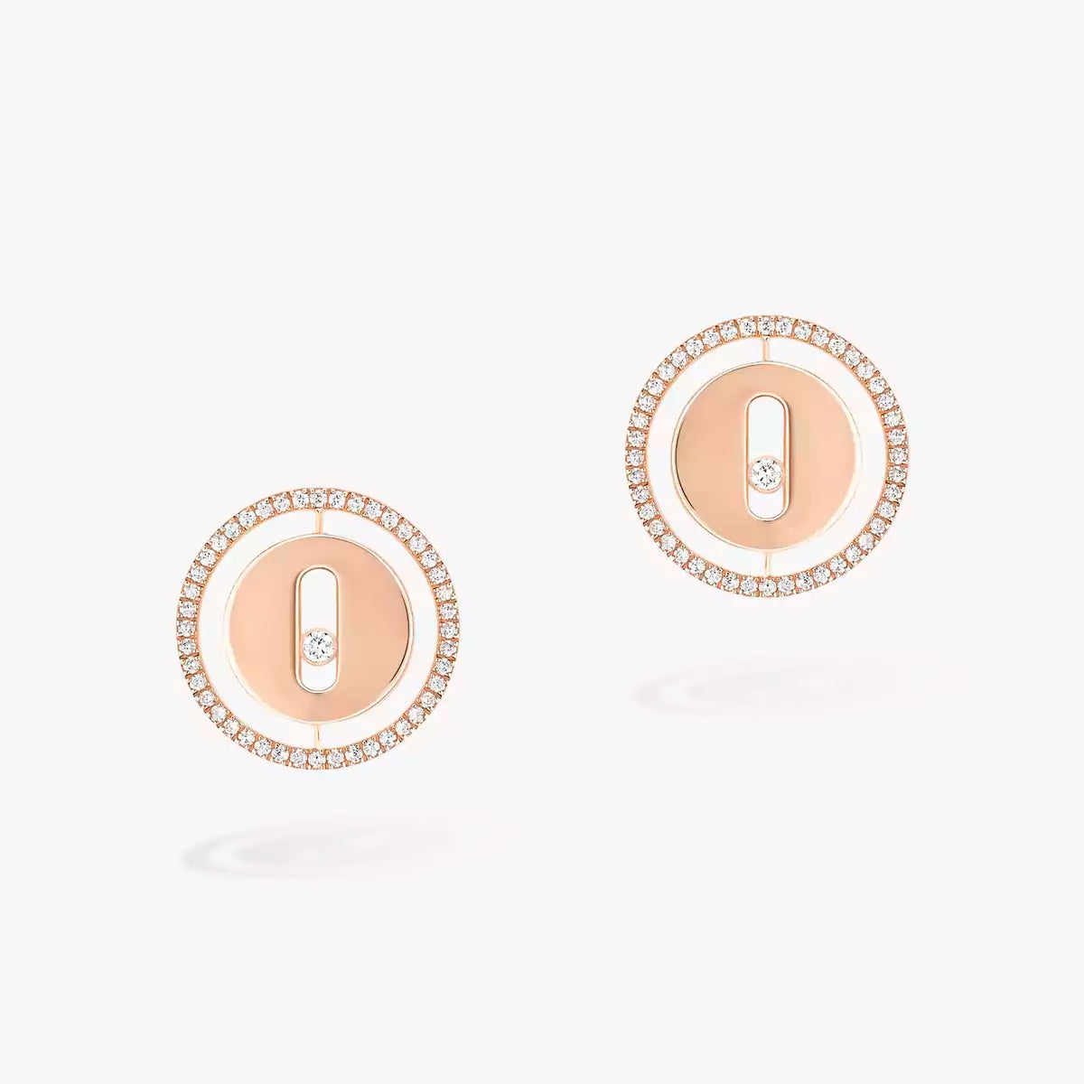 [Triumph Jewelry]Lucky Move Diamond Earrings