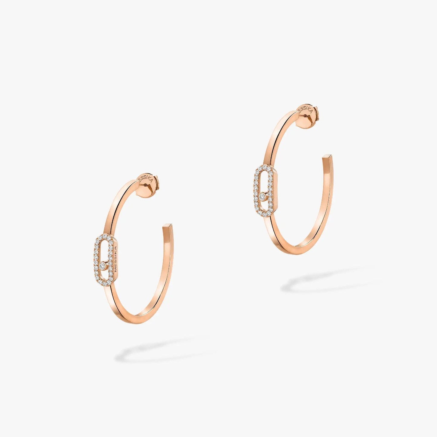 [Triumph Jewelry]CREOLES MOVE UNO PM DIAMOND EARRINGS