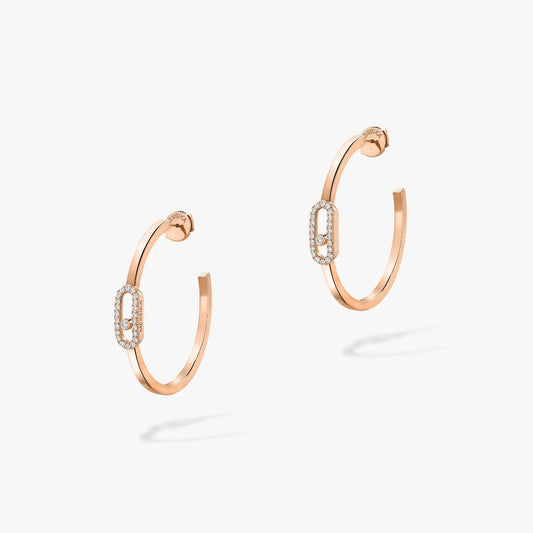 [Triumph Jewelry]CREOLES MOVE UNO PM DIAMOND EARRINGS
