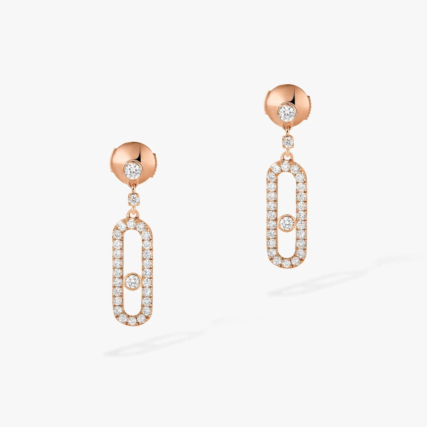 [Triumph Jewelry]DORMEUSES MOVE UNO DIAMOND EARRINGS
