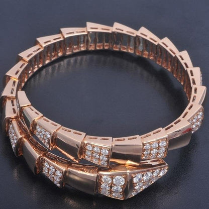[Triumph Jewelry]SERPENTI BRACELET PINK GOLD DIAMOND