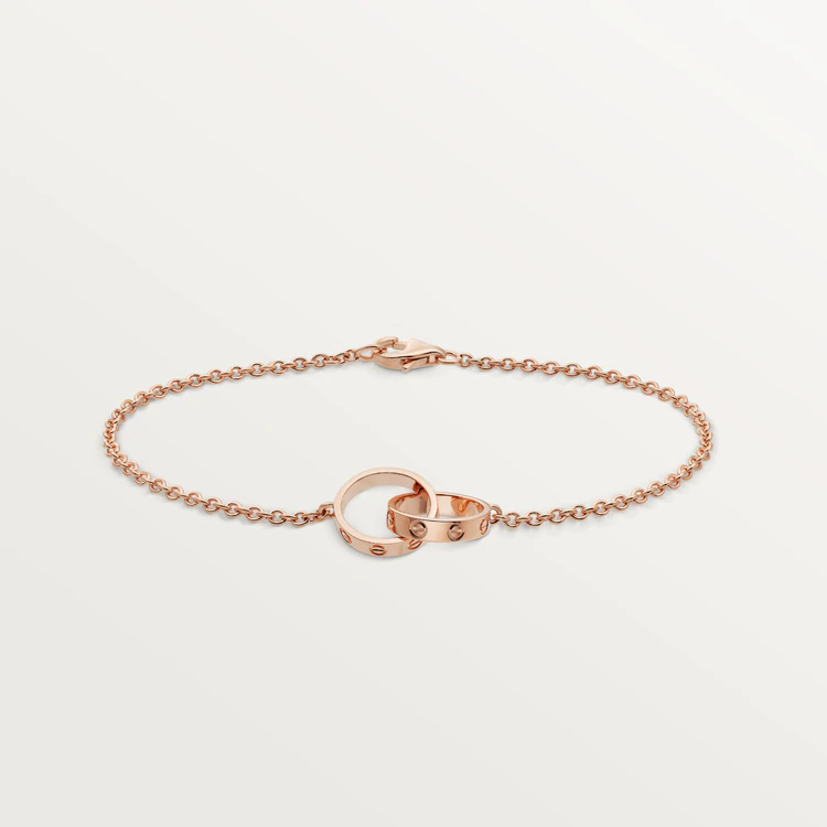 [Triumph Jewelry]LOVE BRACELET DOUBLE RING