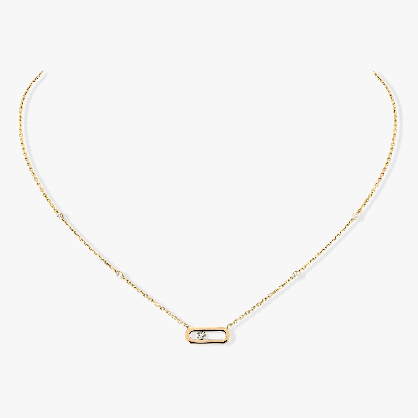 [Triumph Jewelry]MOVE UNO DIAMOND NECKLACE