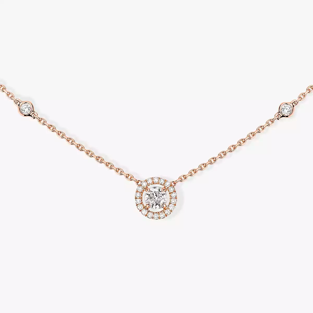[Triumph Jewelry]Diamond Necklace 0,20ct Brilliant Shape Joy