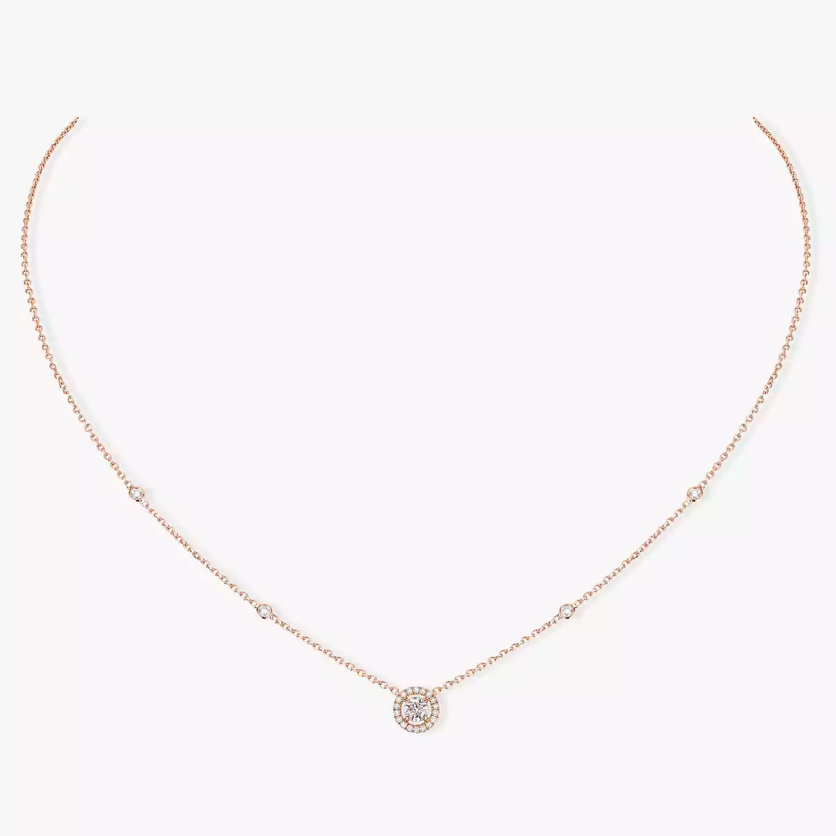 [Triumph Jewelry]Diamond Necklace 0,20ct Brilliant Shape Joy