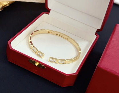 [Triumph Jewelry jewelrys]LOVE DIAMOND OPEN  BRACELET