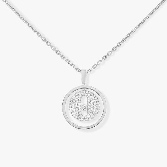 [Triumph Jewelry]LUCKY MOVER PM PAVED NECKLACE
