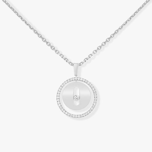 [Triumph Jewelry]LUCKY MOVE PM NECKLACE SILVER DIAMOND