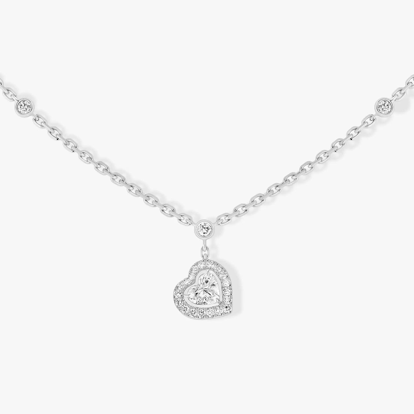 [Triumph Jewelry]JOY HEART DIAMOND NECKLACE