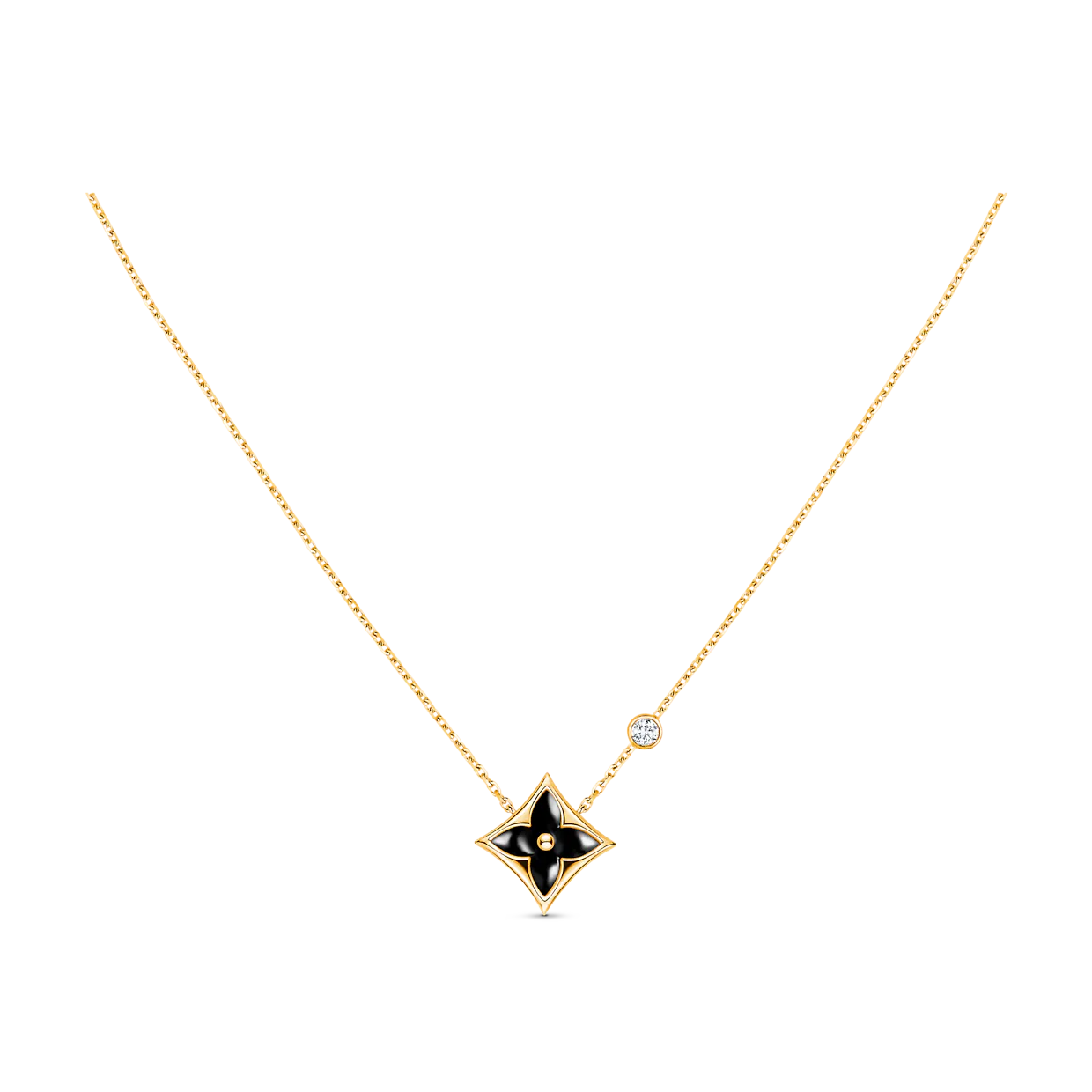 [Triumph Jewelry]STAR BLACK MOP NECKLACE