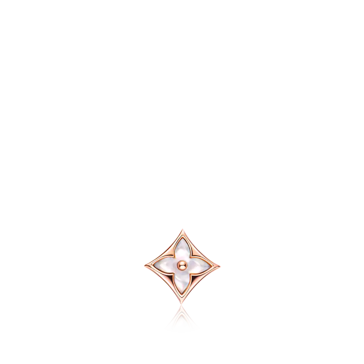 [Triumph Jewelry]STAR MOP PINK GOLD EARRINGS