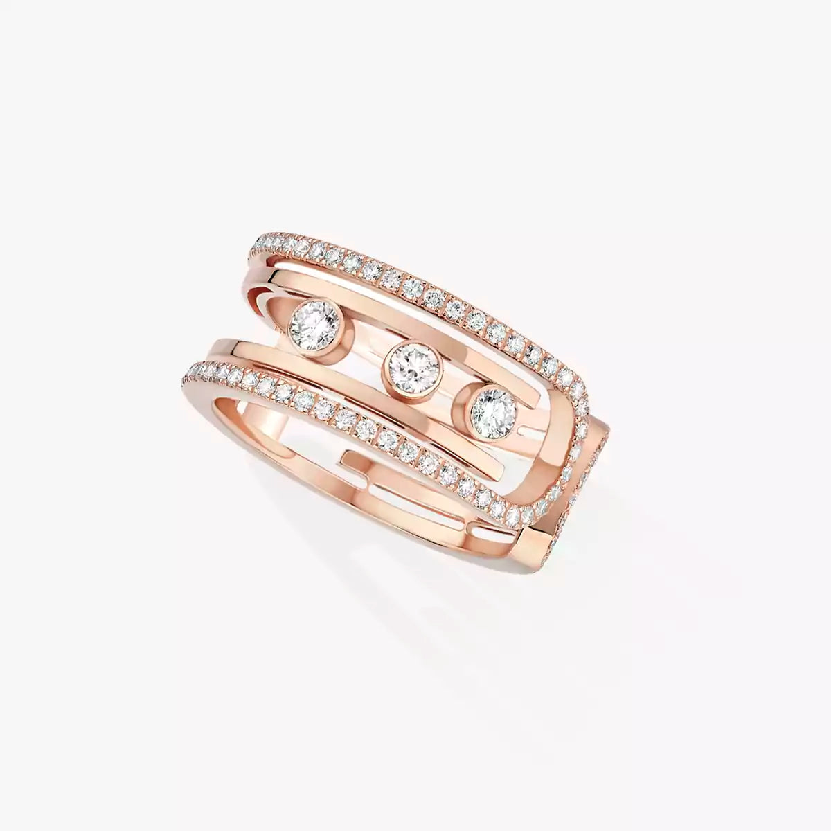 [Triumph Jewelry]Move 10th Diamond Ring in Gold