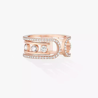 [Triumph Jewelry]Move 10th Diamond Ring in Gold