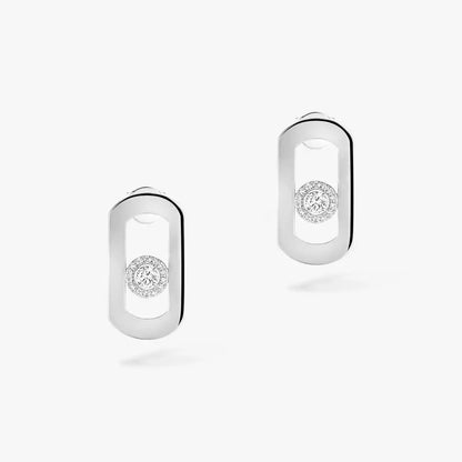 [Triumph Jewelry]So Move Diamond Earrings in Yellow Gold