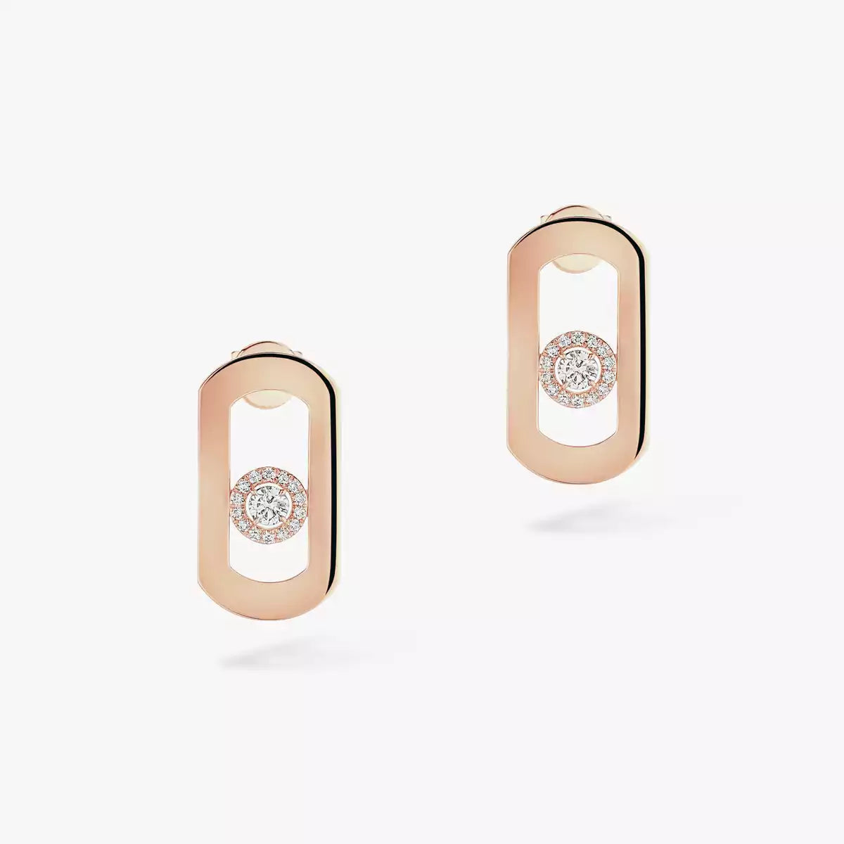 [Triumph Jewelry]So Move Diamond Earrings in Yellow Gold