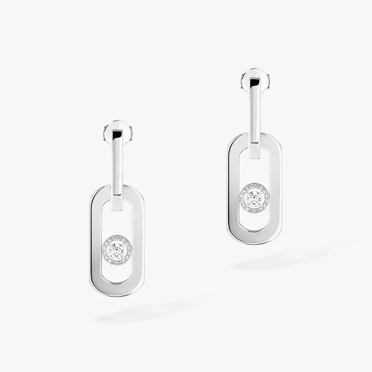 [Triumph Jewelry] So Move XL Diamond Hoop Earring