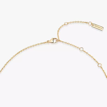 [Triumph Jewelry]Lucky Eye Diamond Necklace in Rose Gold and Turquoise