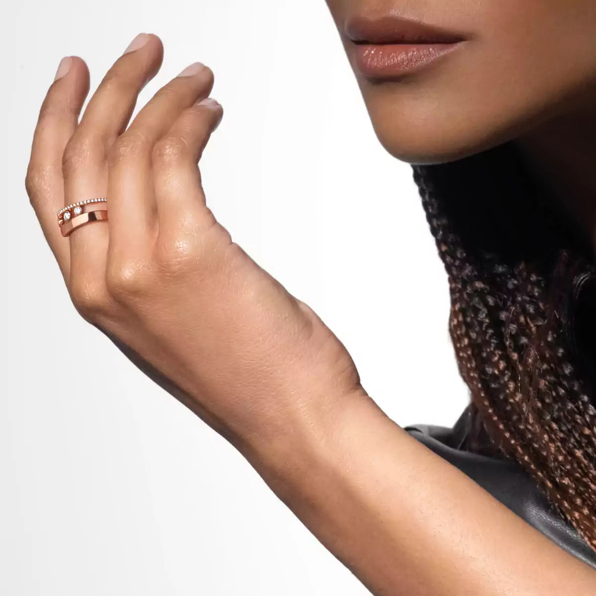 [Triumph Jewelry]Move Romane Diamond Ring