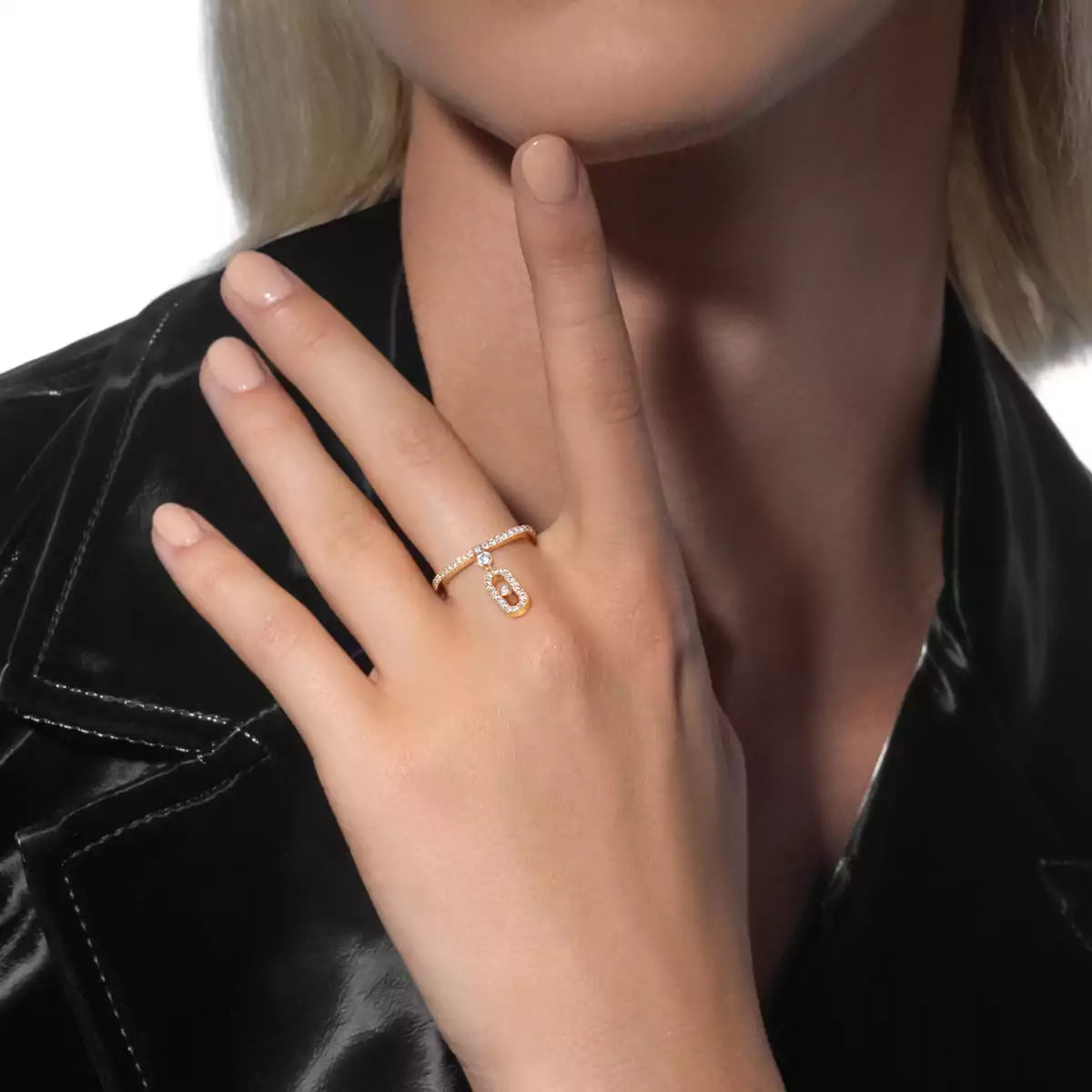[Triumph Jewelry]Move Uno Diamond Ring