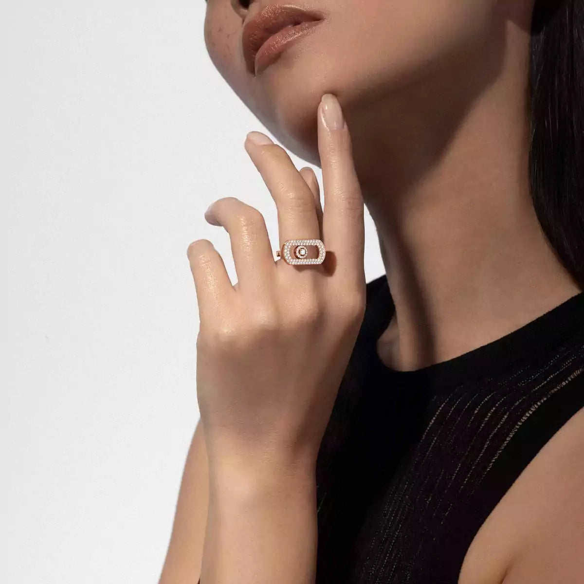 [Triumph Jewelry]So Move Pave_-Set Diamond Ring
