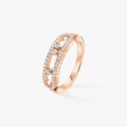 [Triumph Jewelry] Baby Move Gold Diamond Pave_ Ring