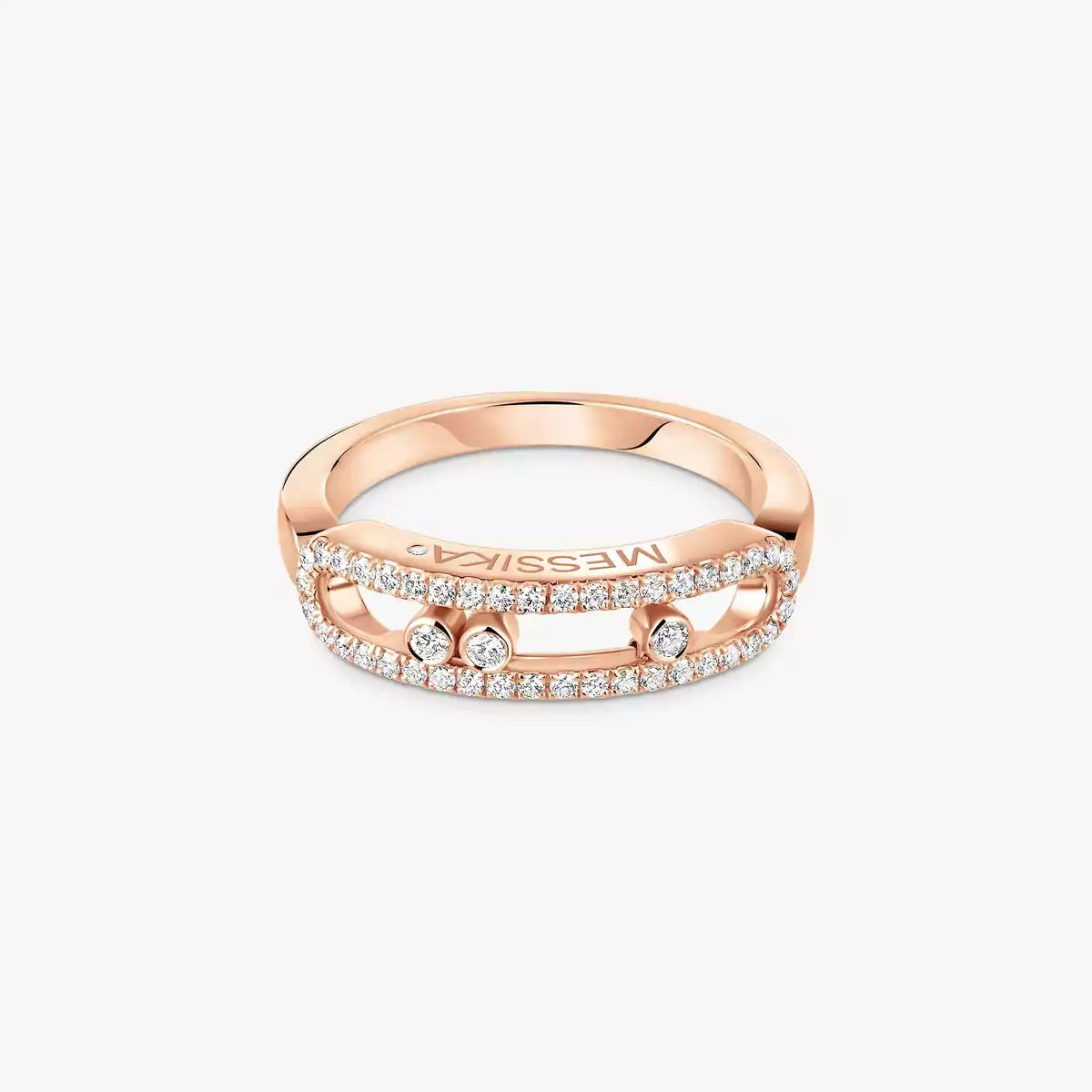 [Triumph Jewelry] Baby Move Gold Diamond Pave_ Ring