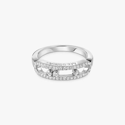 [Triumph Jewelry] Baby Move Gold Diamond Pave_ Ring