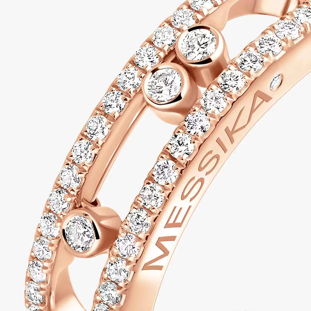 [Triumph Jewelry] Baby Move Gold Diamond Pave_ Ring