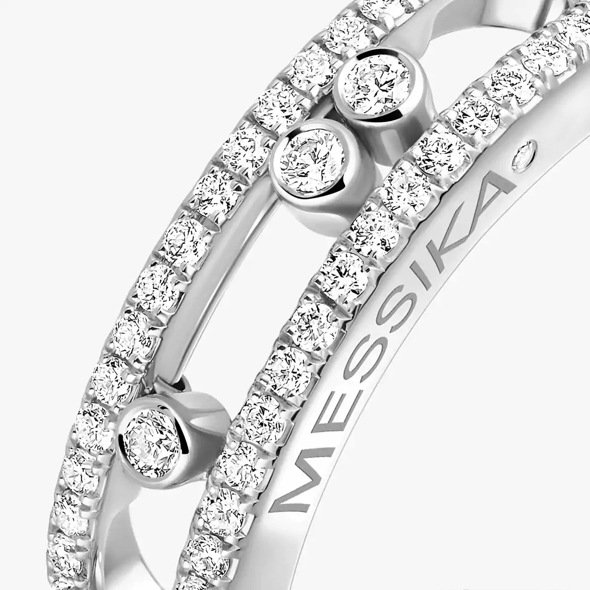 [Triumph Jewelry] Baby Move Gold Diamond Pave_ Ring