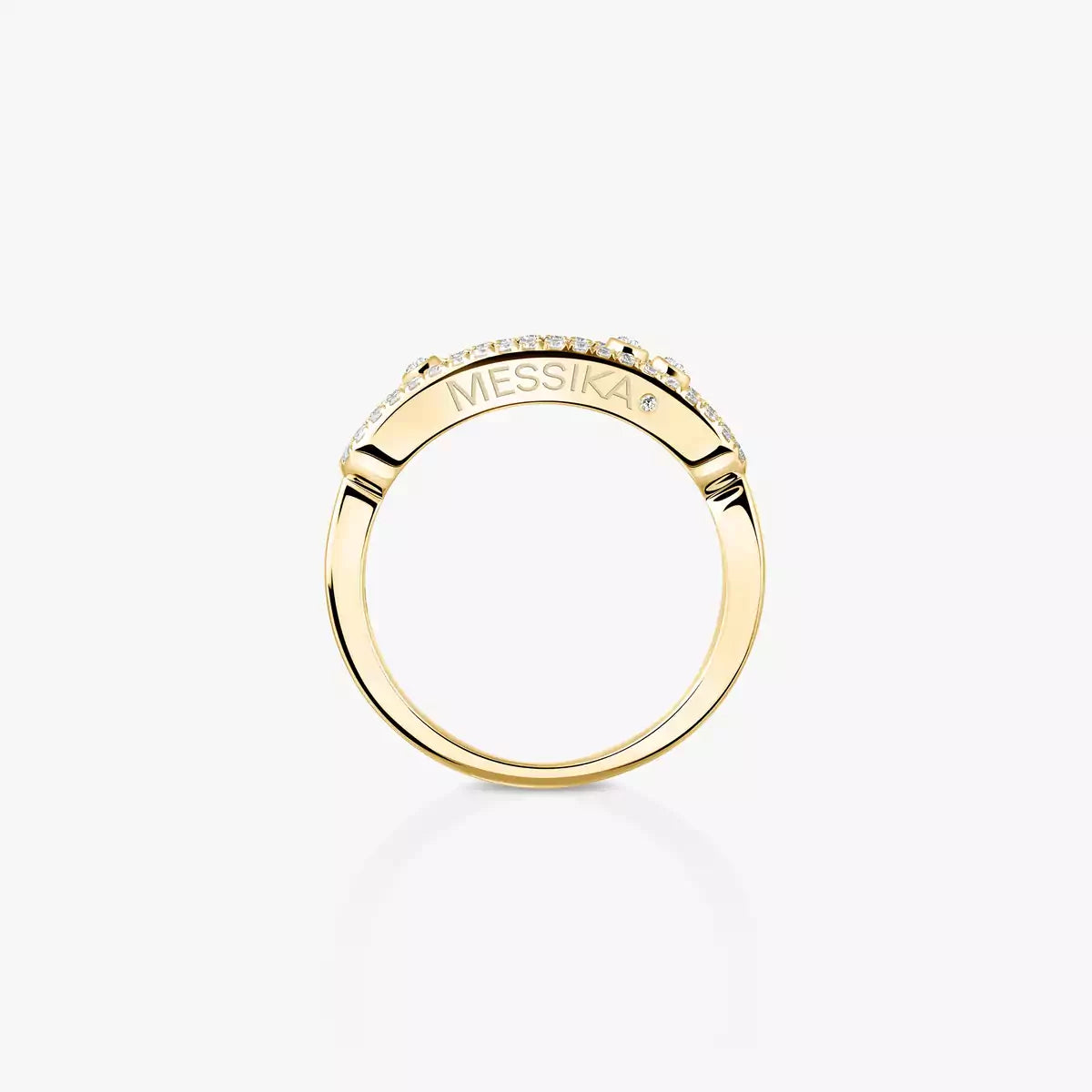 [Triumph Jewelry] Baby Move Gold Diamond Pave_ Ring