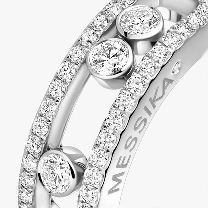 [Triumph Jewelry] Move Gold Diamond Pave_ Ring