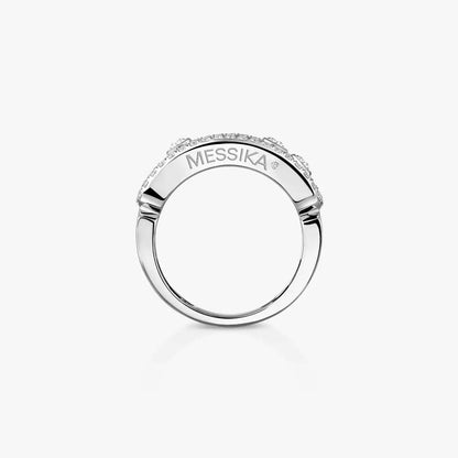 [Triumph Jewelry] Move Gold Diamond Pave_ Ring