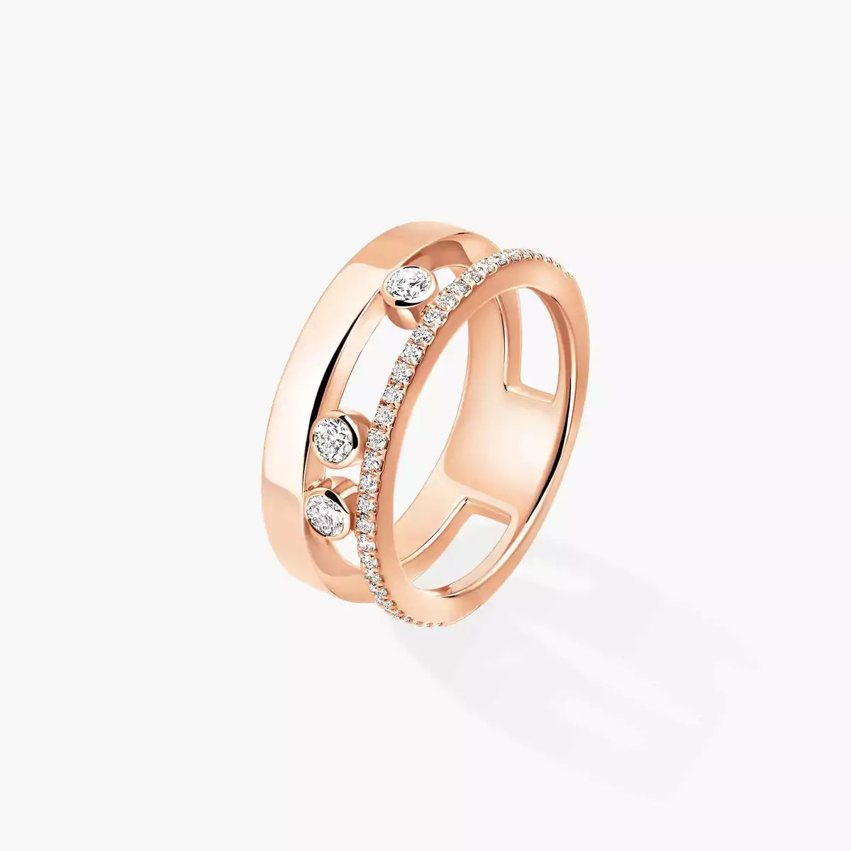 [Triumph Jewelry]Move Romane Diamond Ring