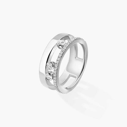 [Triumph Jewelry]Move Romane Diamond Ring